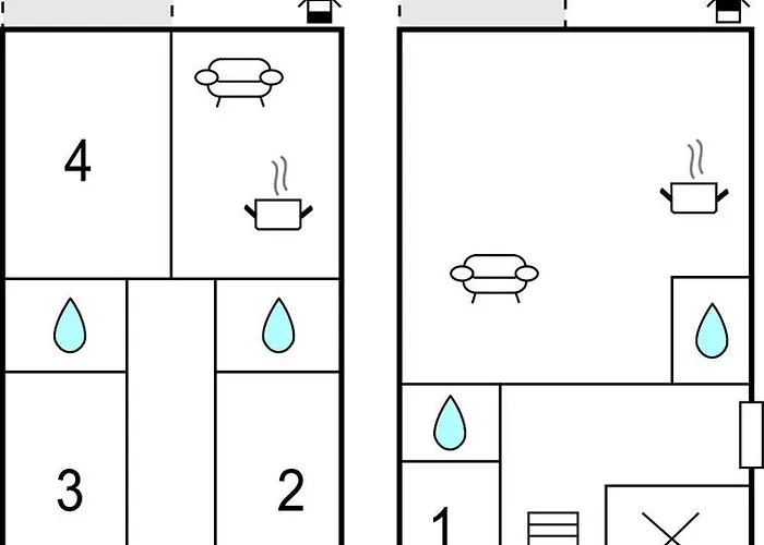 Сasa de vacaciones In With Kitchen